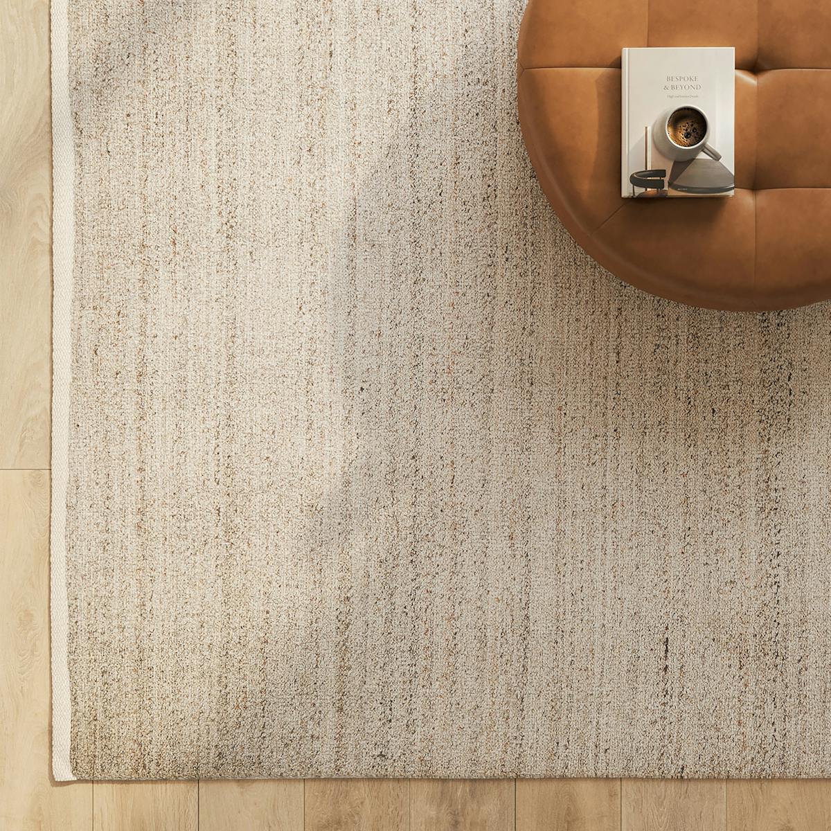 Fleck Rug Design Pattern Hurley Gray Speckled Pattern Rug, 8 x 10 | Article