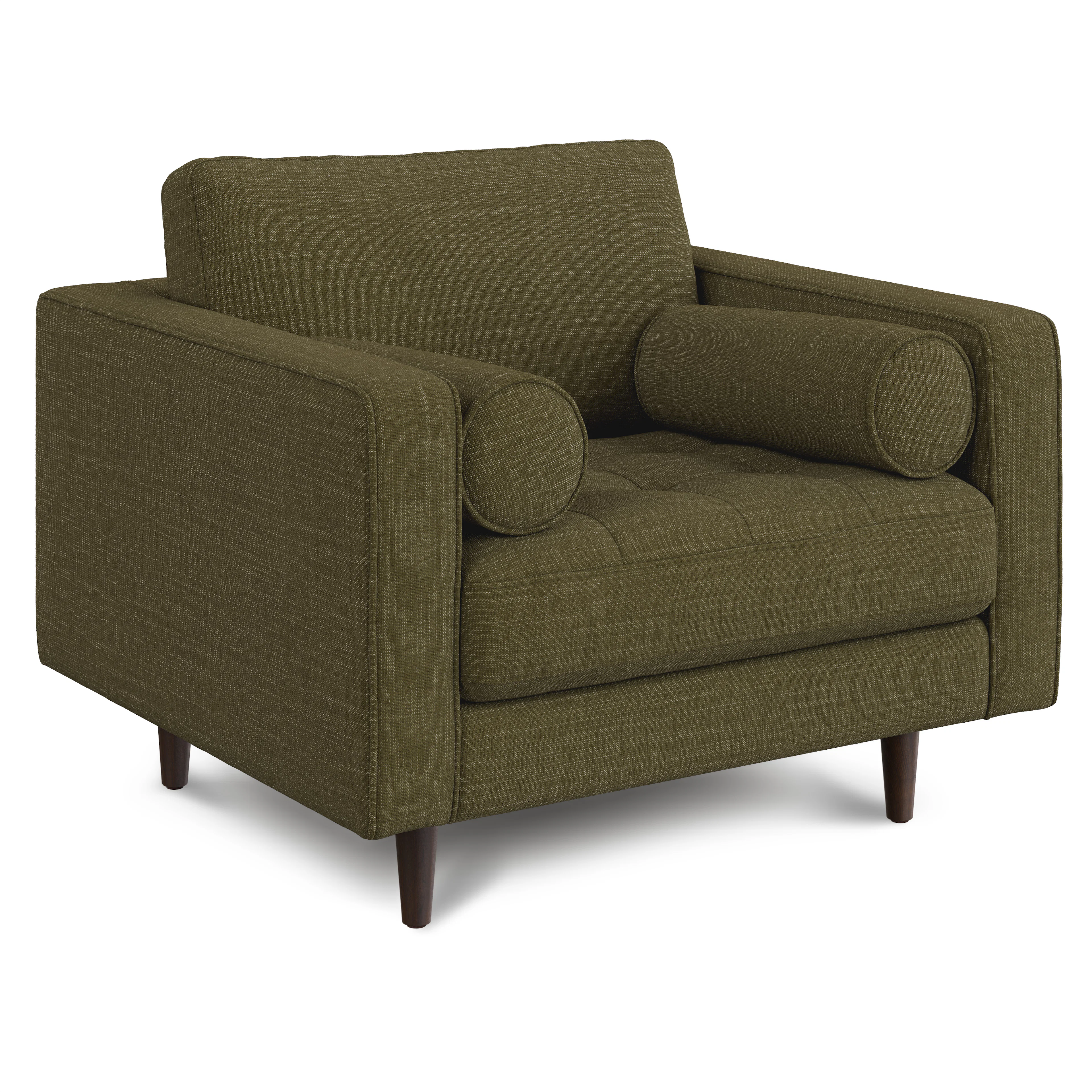 Sven 42" Tufted Lounge Chair - Napa Moss