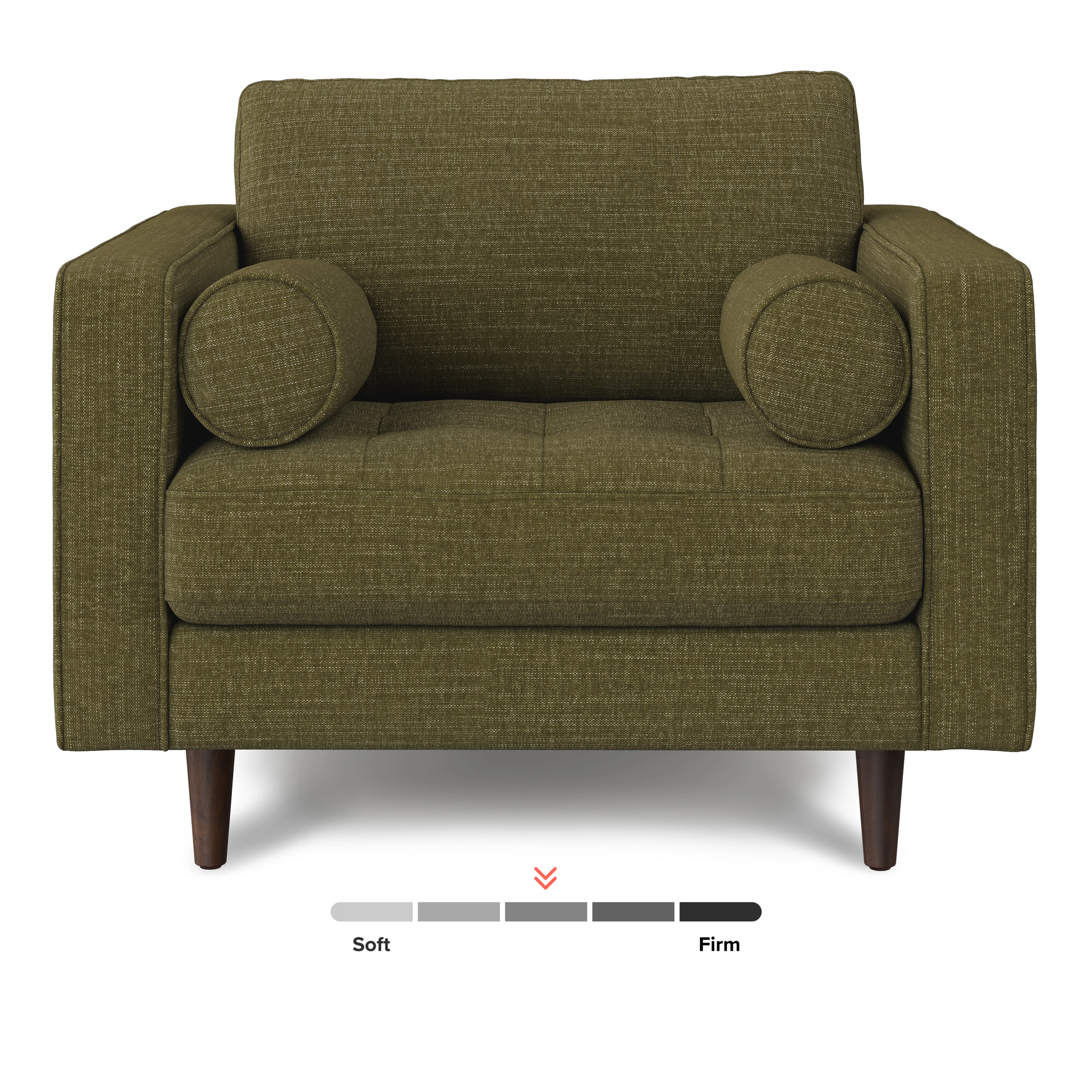 Sven 42" Tufted Lounge Chair - Napa Moss