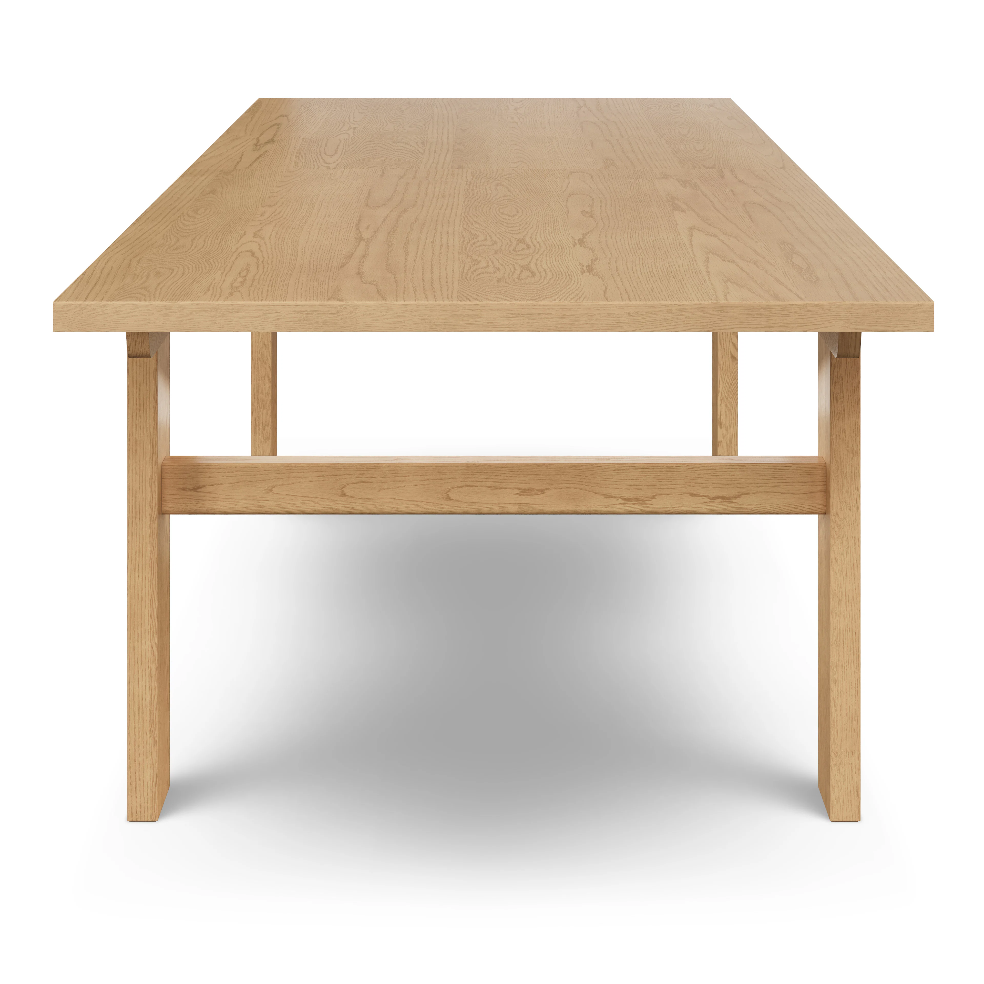 Gina 88.5" - 112" Extendable Dining Table - White Oak