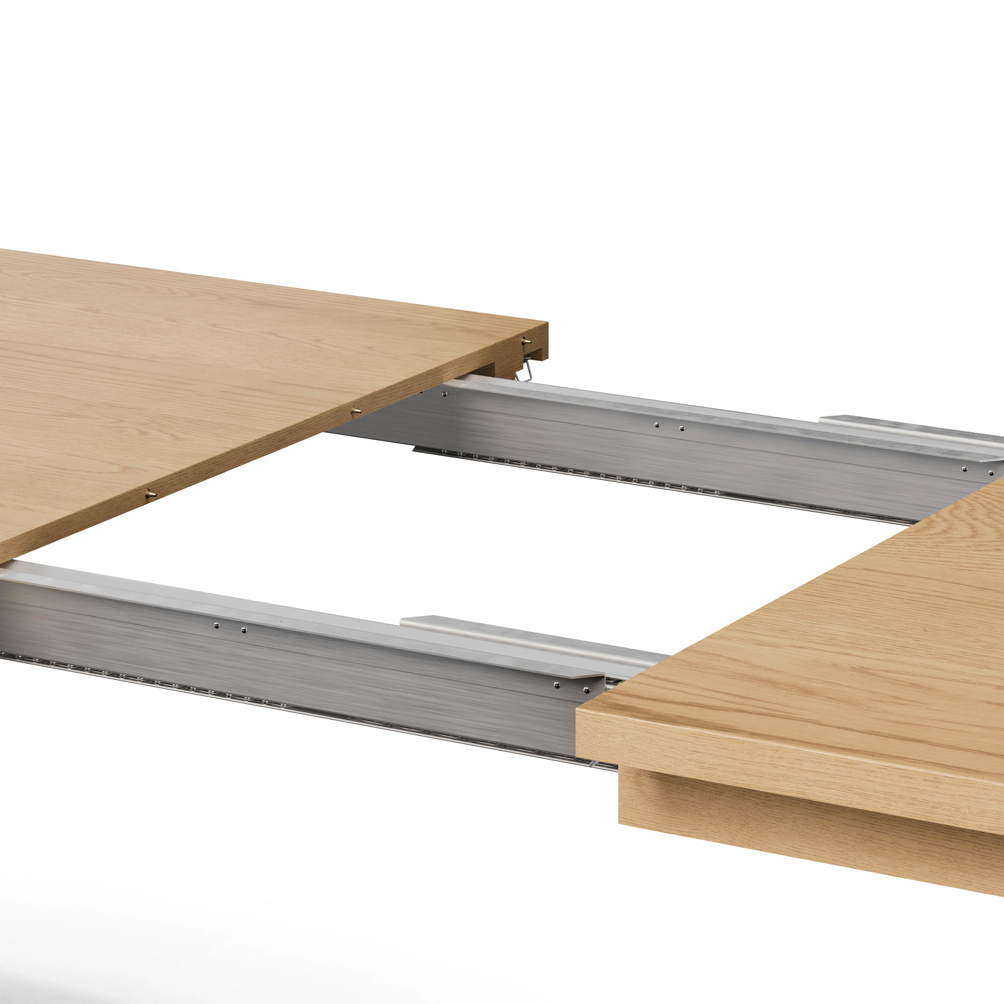 Gina 88.5" - 112" Extendable Dining Table - White Oak