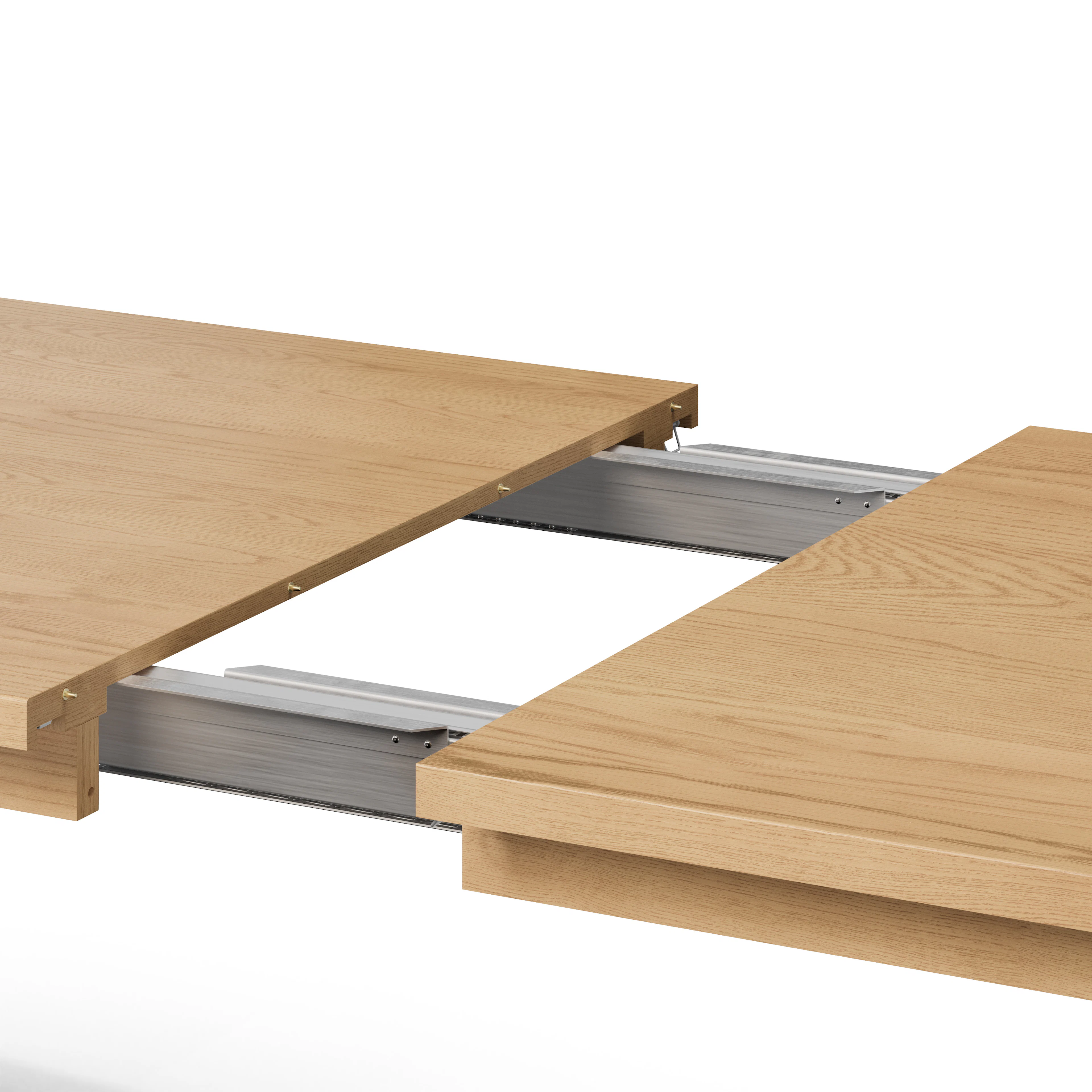 Gina 88.5" - 112" Extendable Dining Table - White Oak