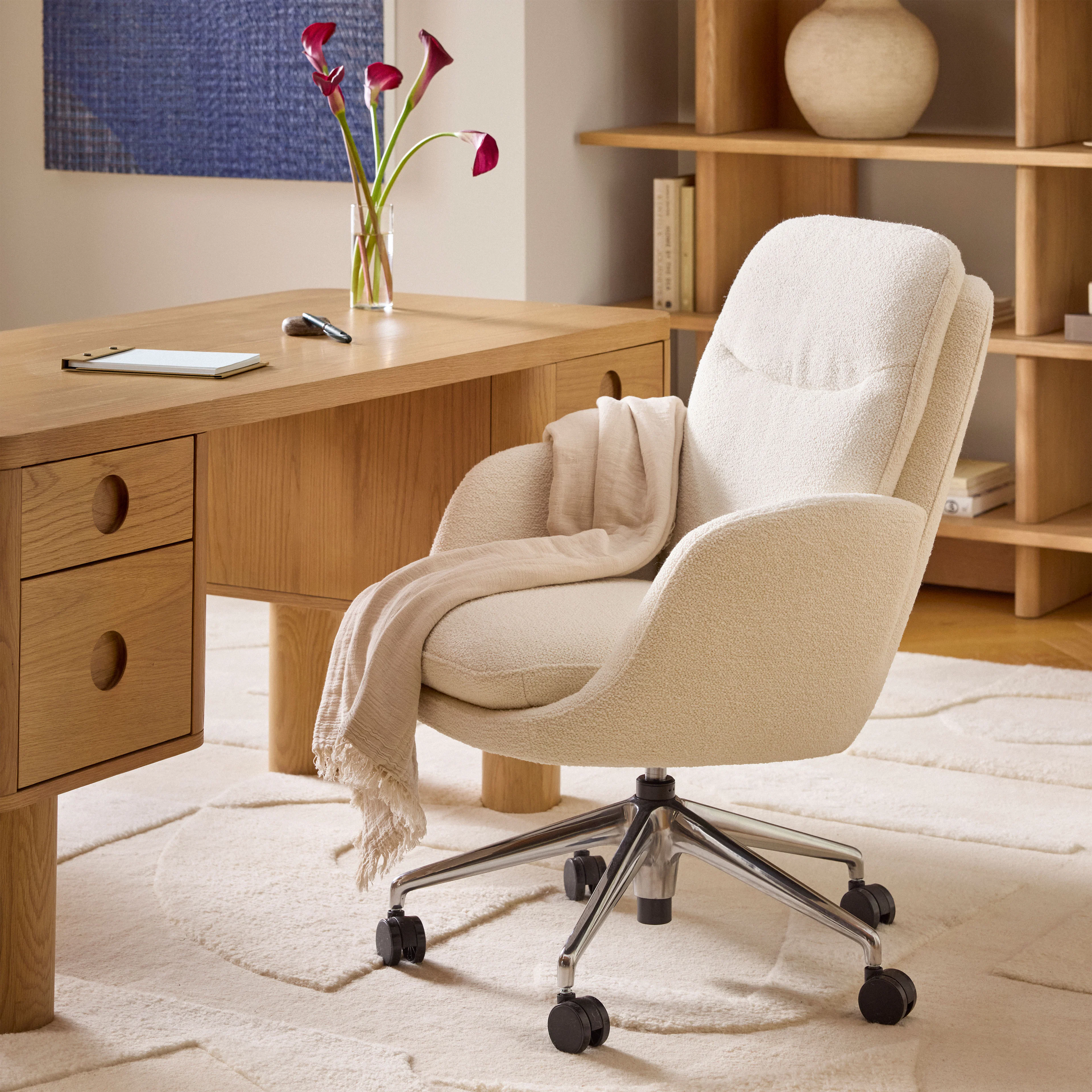 Adel 66.5" Desk - White Oak