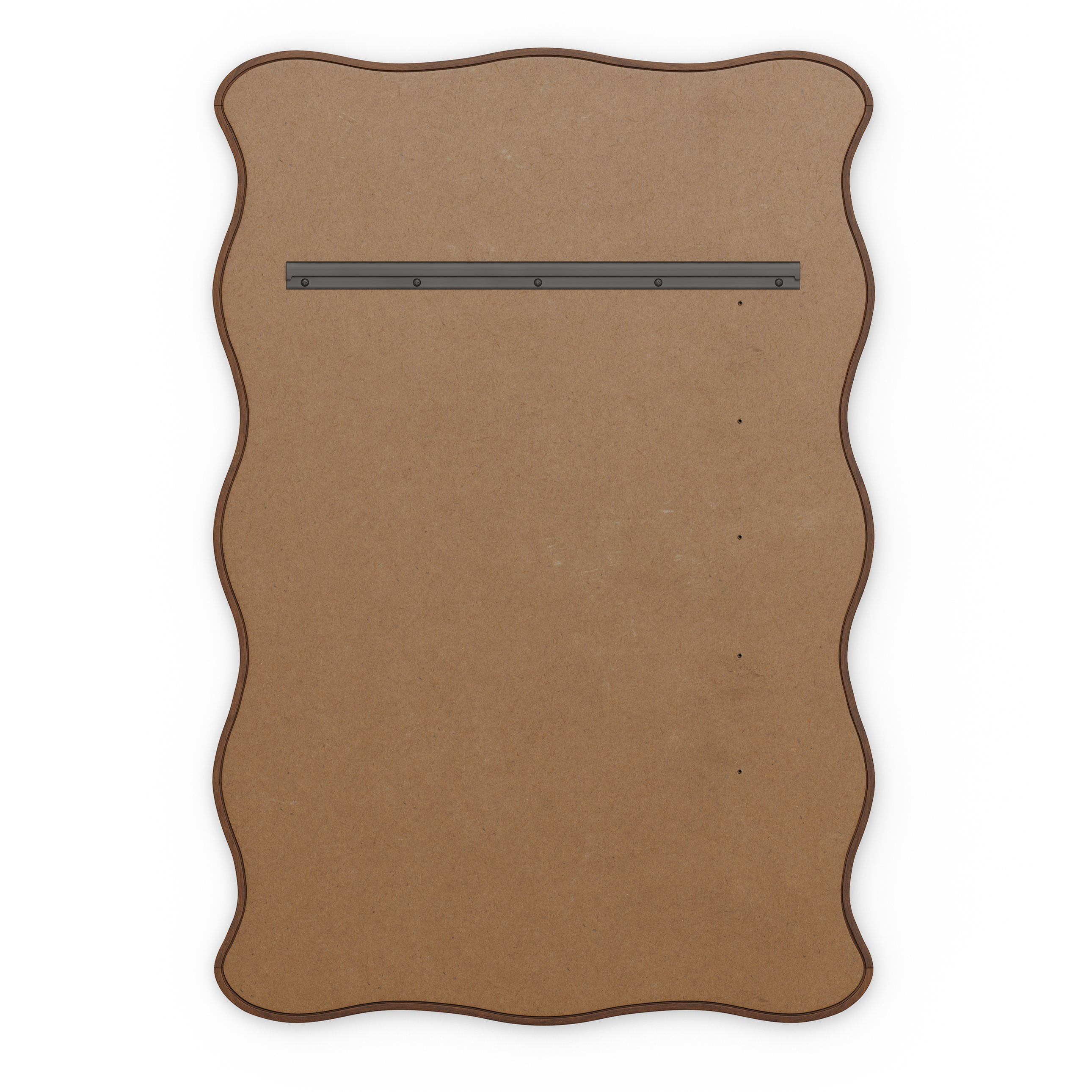 Alma Smoky Dark Wood Scalloped Wall Mirror | Article Alma Smoky Dark Wood Scalloped Wall Mirror | Article