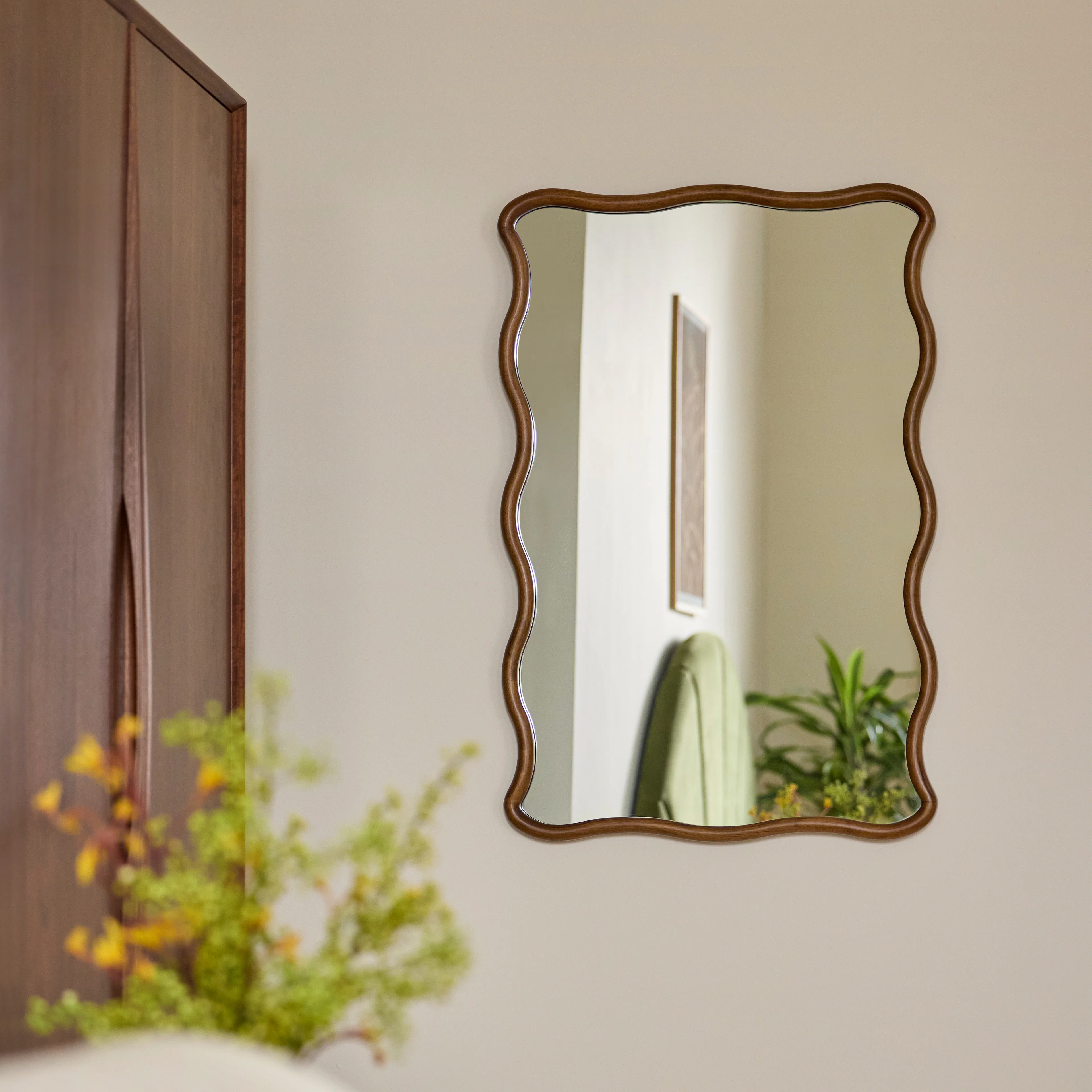 Alma Wall Mirror - Smoky
