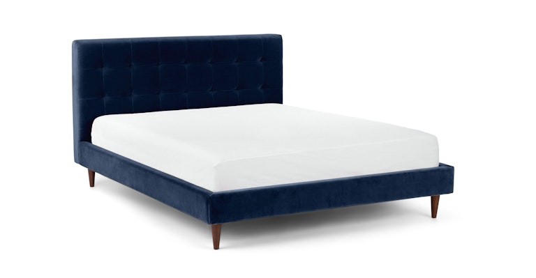 Sven Cascadia Blue Queen Bed - Primary View 1 of 14 (Open Fullscreen View).