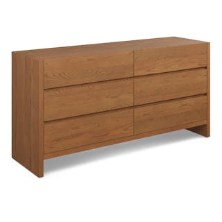 Leif 6-Drawer Double Dresser - Smoked Oak