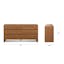 The Leif Queen Platform Storage Bed x 6-Drawer Double Dresser Bundle - Gallery View 1 of 6.