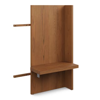 Leif Nightstand Extension Set - Smoked Oak