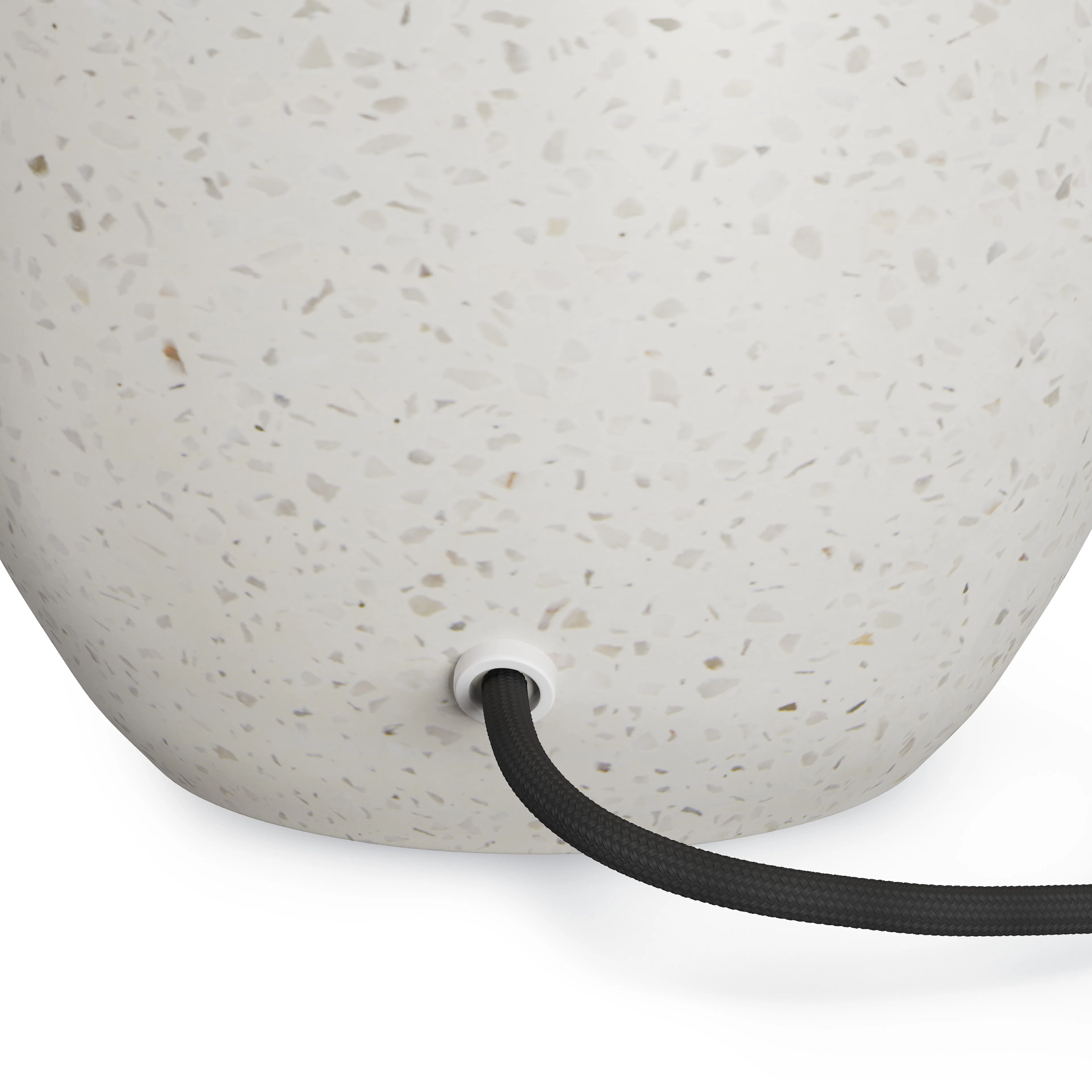 Pilar Floor Lamp - White Terrazzo