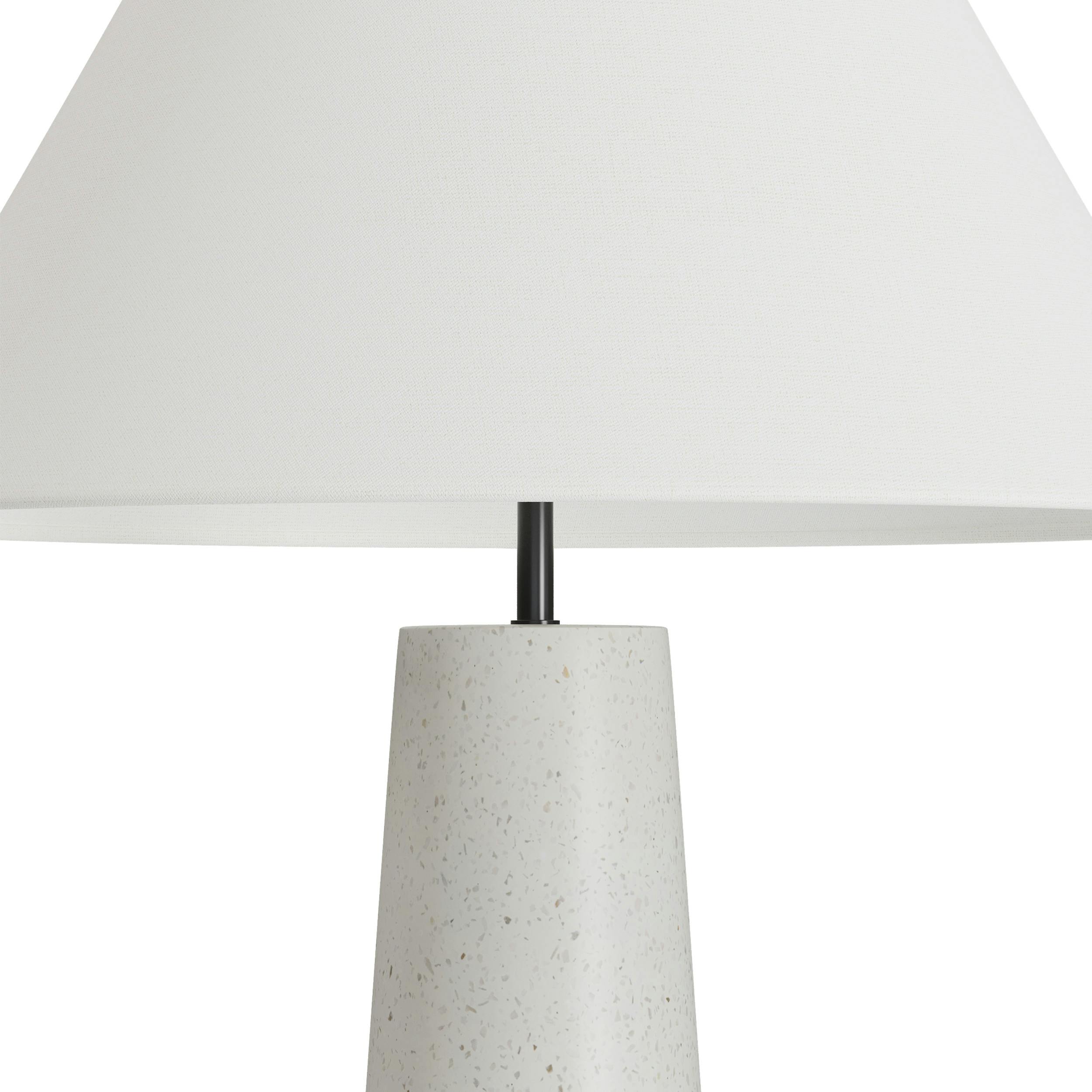 Carrizo Charcoal Ceramic Table Lamp | Article