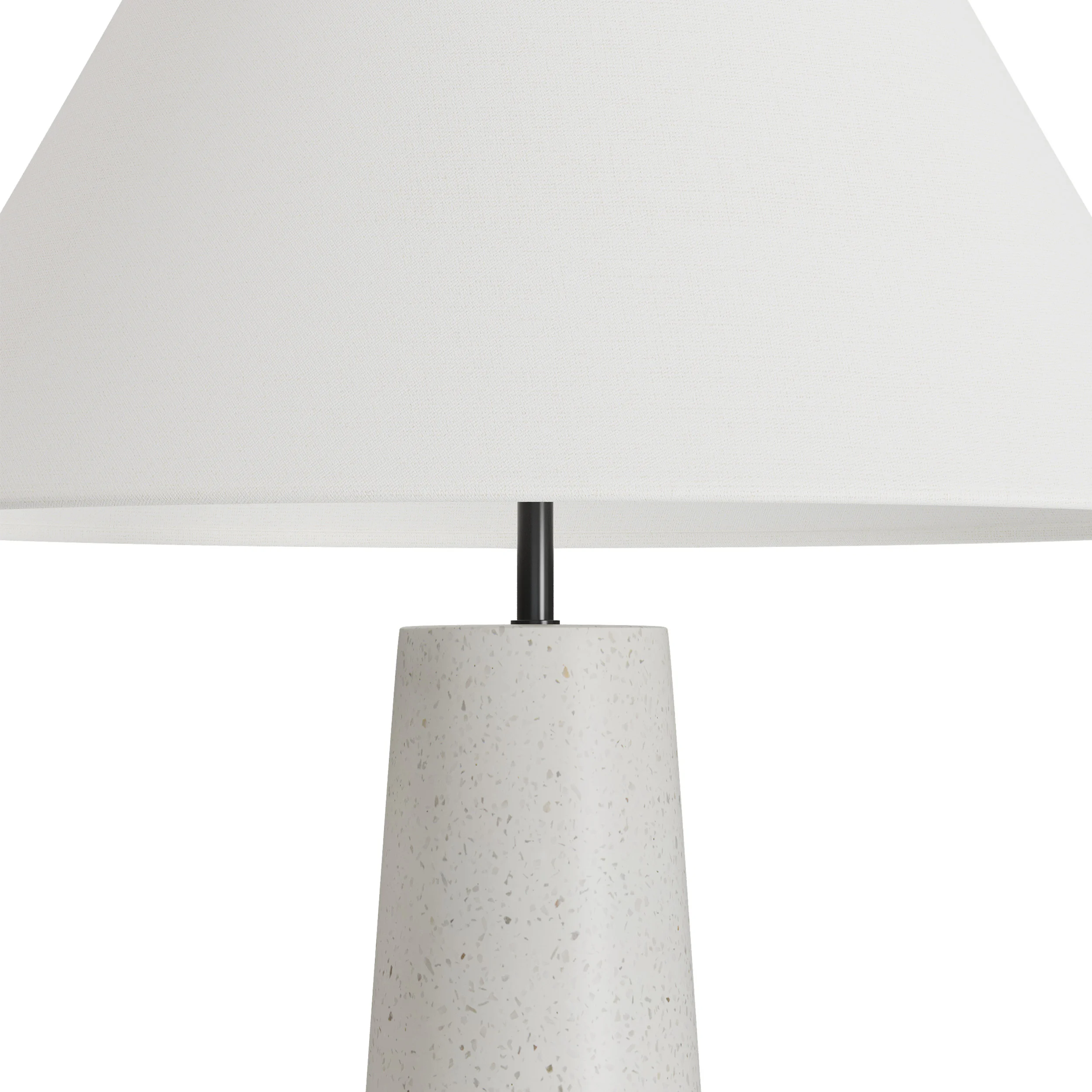 Pilar Floor Lamp - White Terrazzo