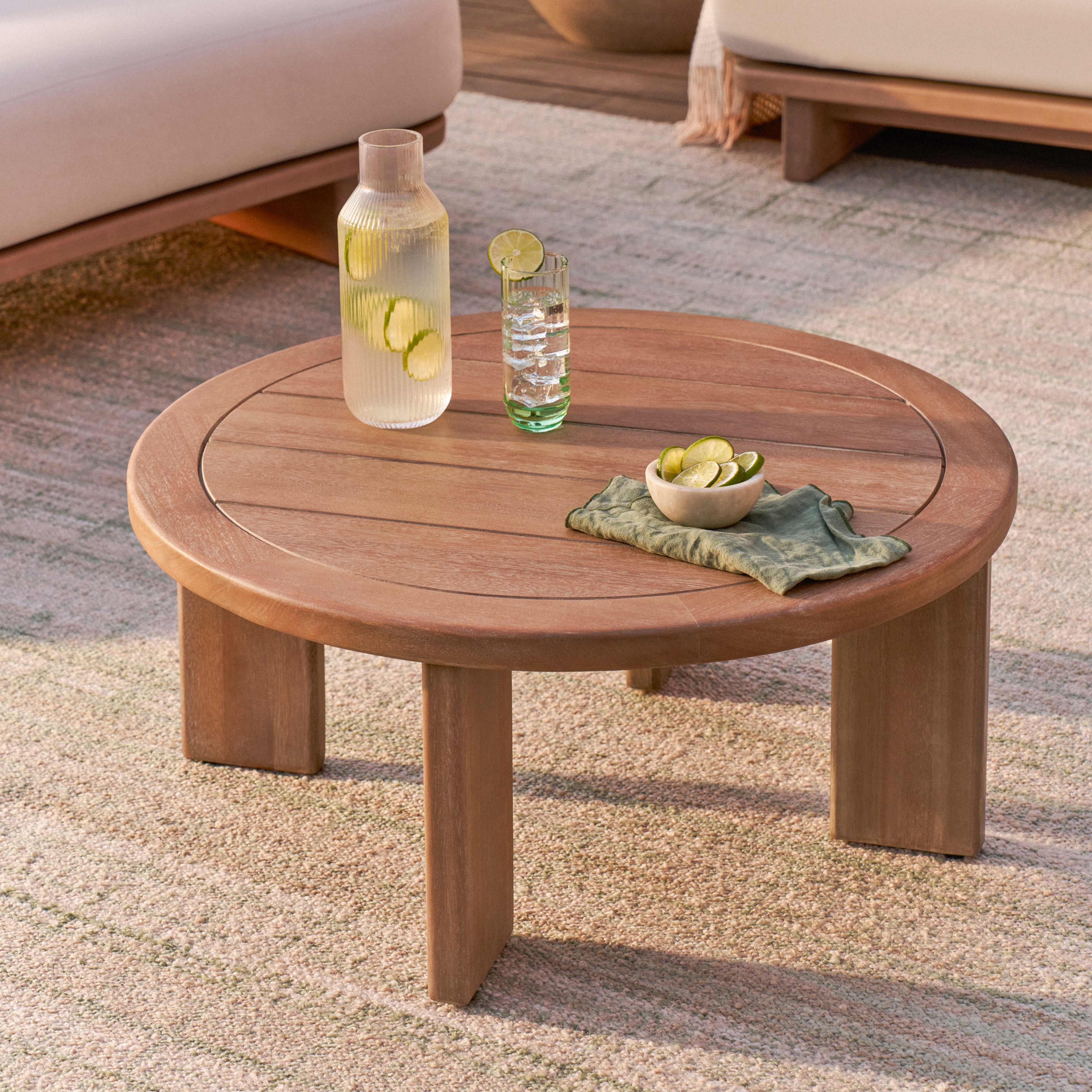 Daphne Solid Wood Outdoor Coffee Table | Article