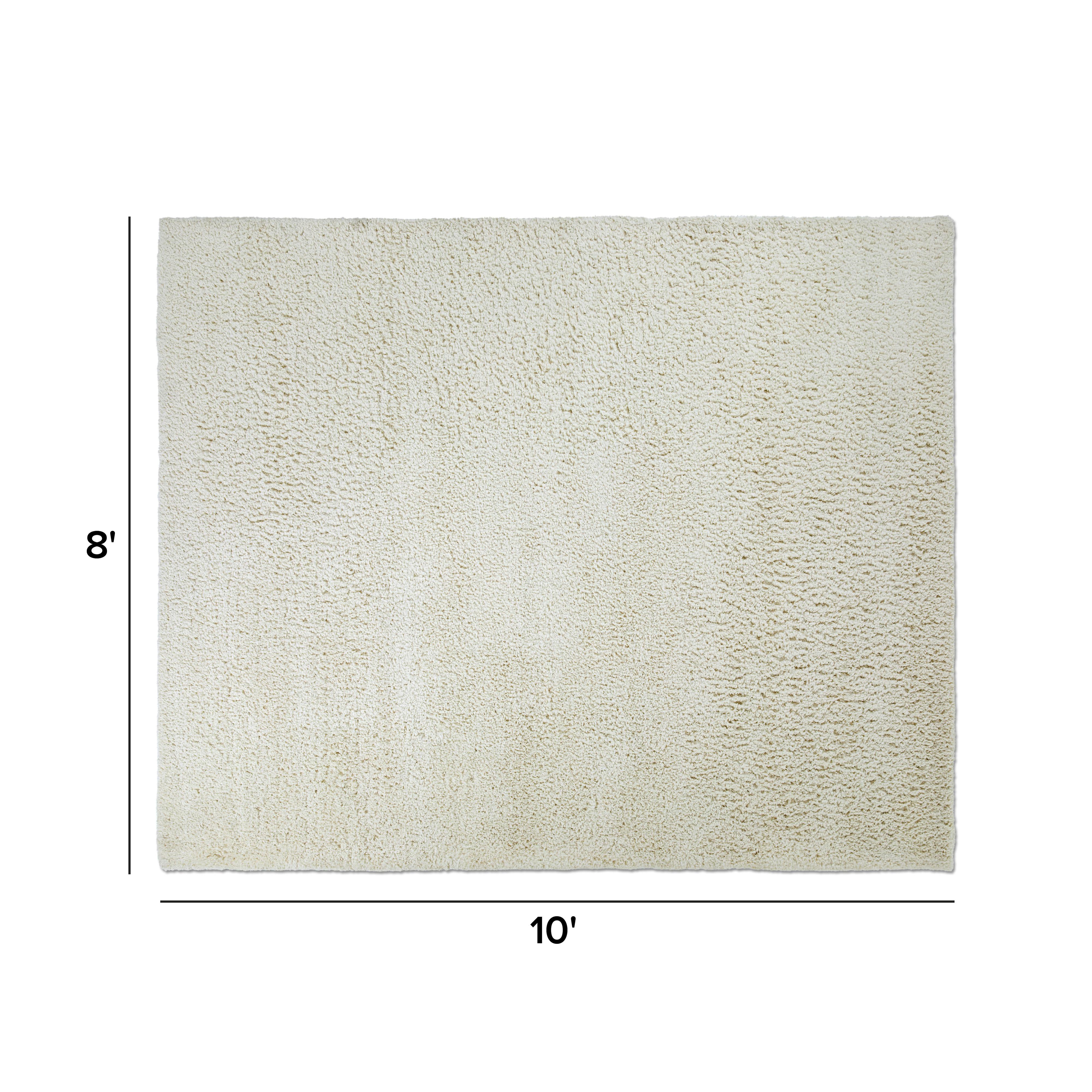 Softi Pumice Ivory High Pile 8 x 10 Rug | Article