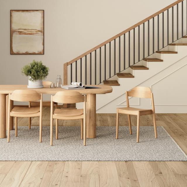 Sylvo White Oak Stackable Dining Chair | Article