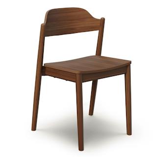 Sylvo Stackable Dining Chair - Walnut