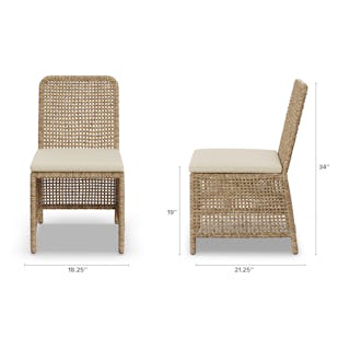 The Robbi Dining Chair x Dining Table Bundle - Primary View 1 of 6 (Click To Zoom).