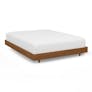 Basi Queen Bed Frame - Smoked Oak
