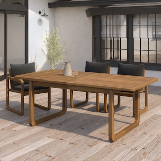 Laholm 81" Outdoor Dining Table - Acacia