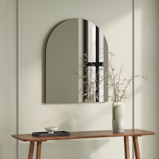 Williams Wall Mirror - Walnut