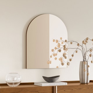Williams Wall Mirror - Walnut