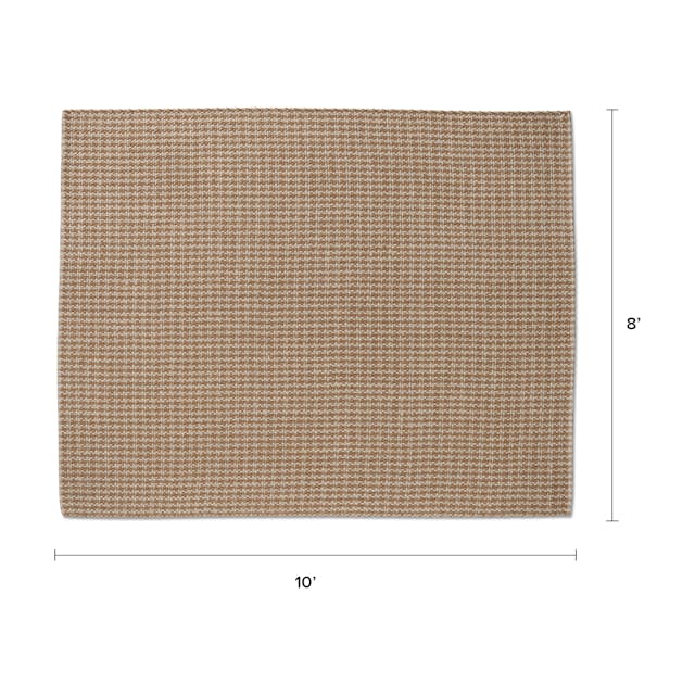 Hundur 8 x 10 Indoor/Outdoor Rug - Houndstooth | Article