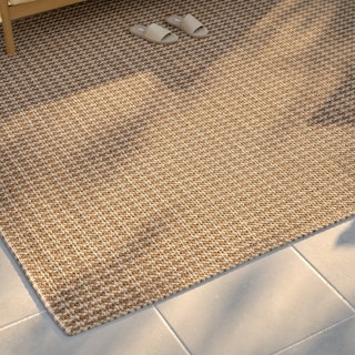 Hundur 8 x 10 Indoor/Outdoor Rug - Houndstooth