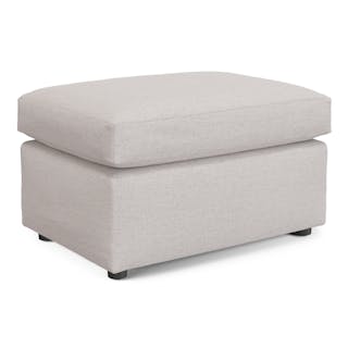 Landry 28" Ottoman - Napa White