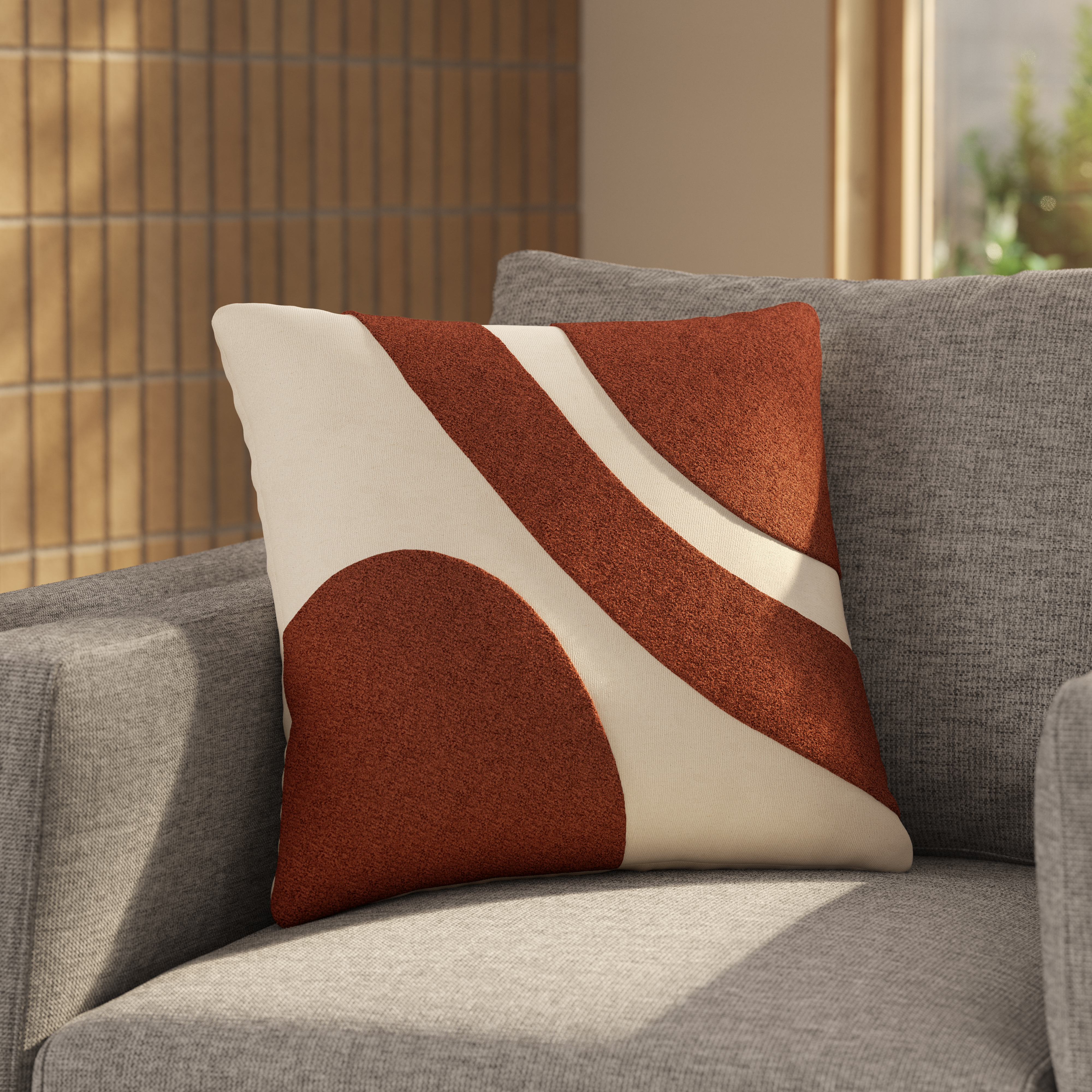 mid century modern pillows