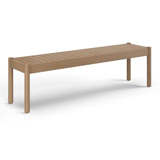 Rosa 65" Outdoor Bench - Light Eucalyptus