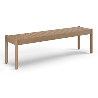 Rosa 65" Outdoor Bench - Eucalyptus