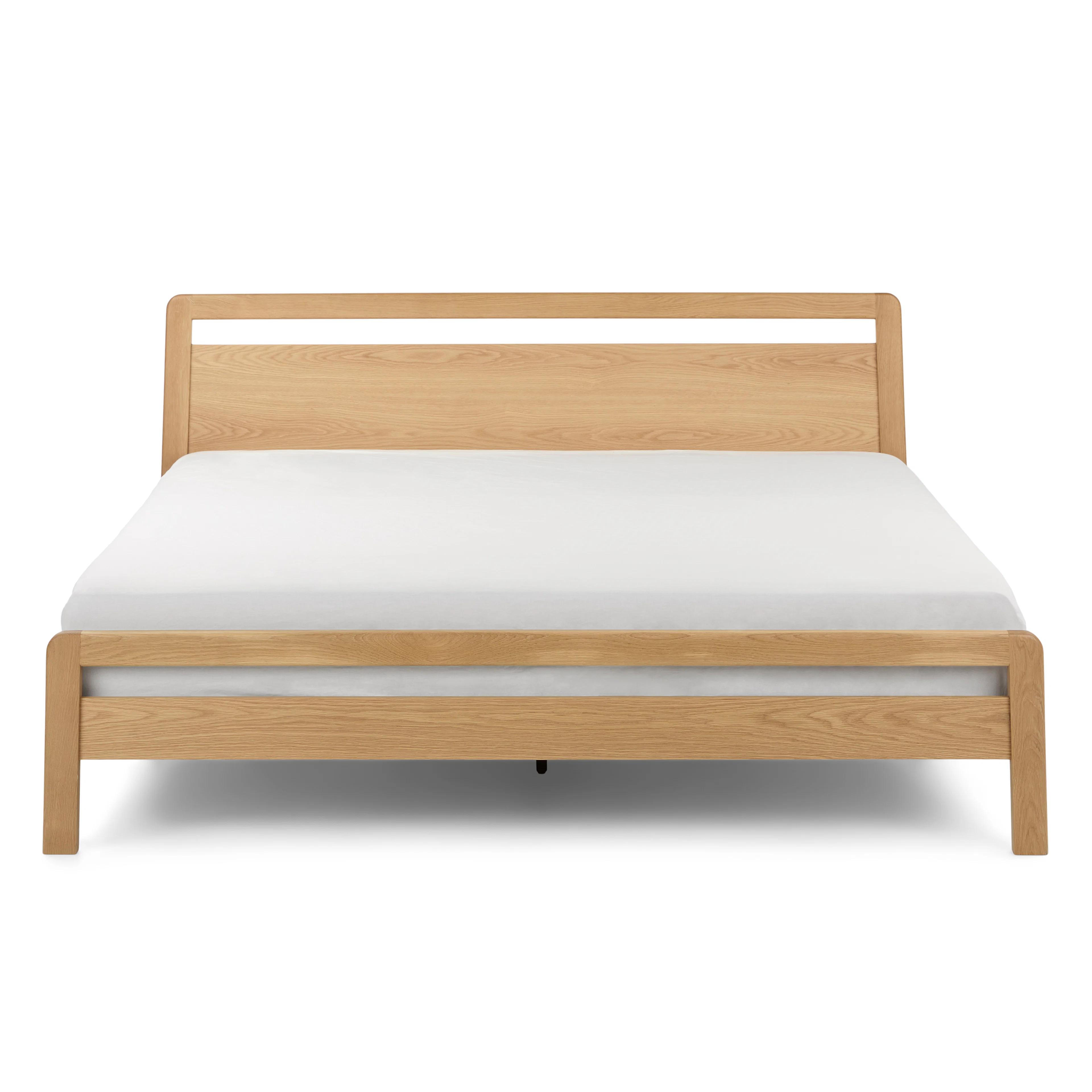 Dalsa King Bed - Natural Oak