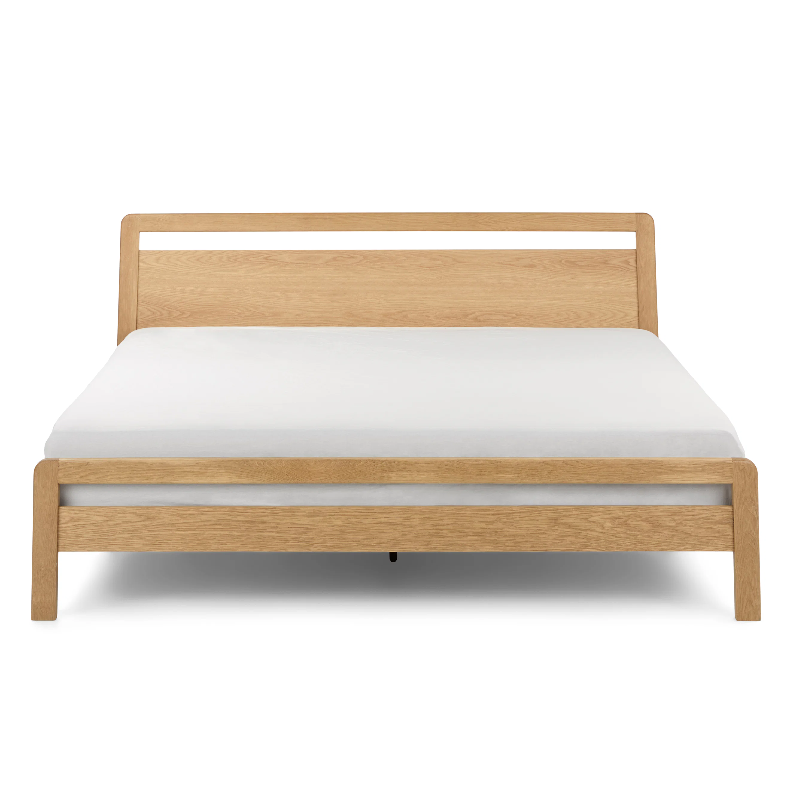 Dalsa King Bed - Natural Oak
