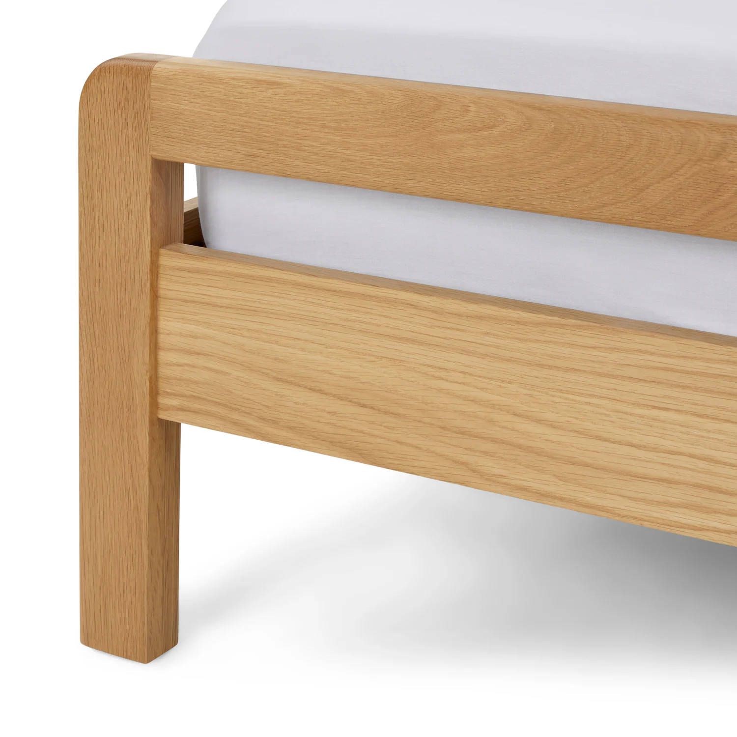 Dalsa King Bed - Natural Oak