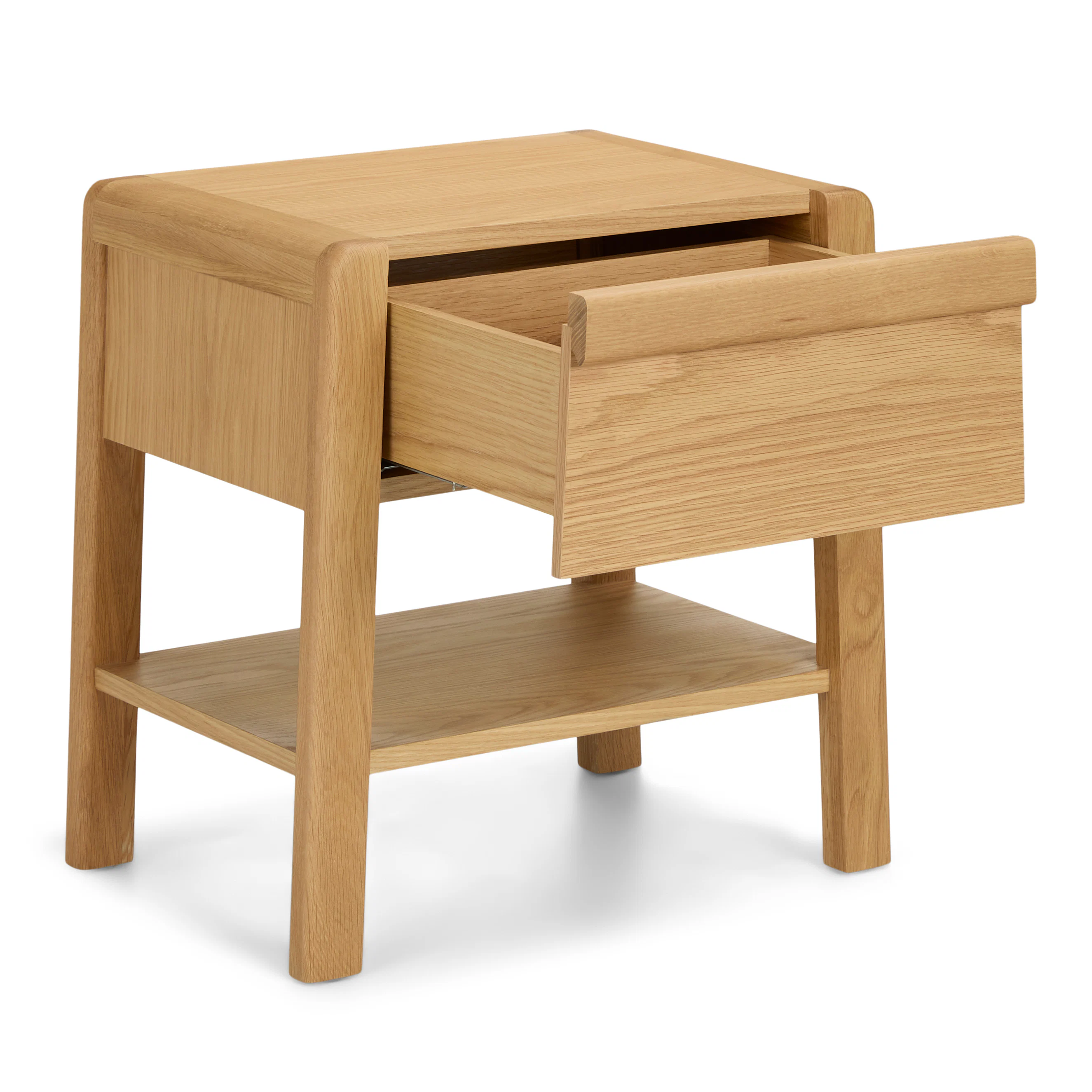 Dalsa 1-Drawer Nightstand - Natural Oak