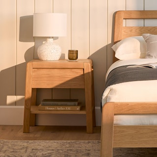 Dalsa Natural Oak Nightstand