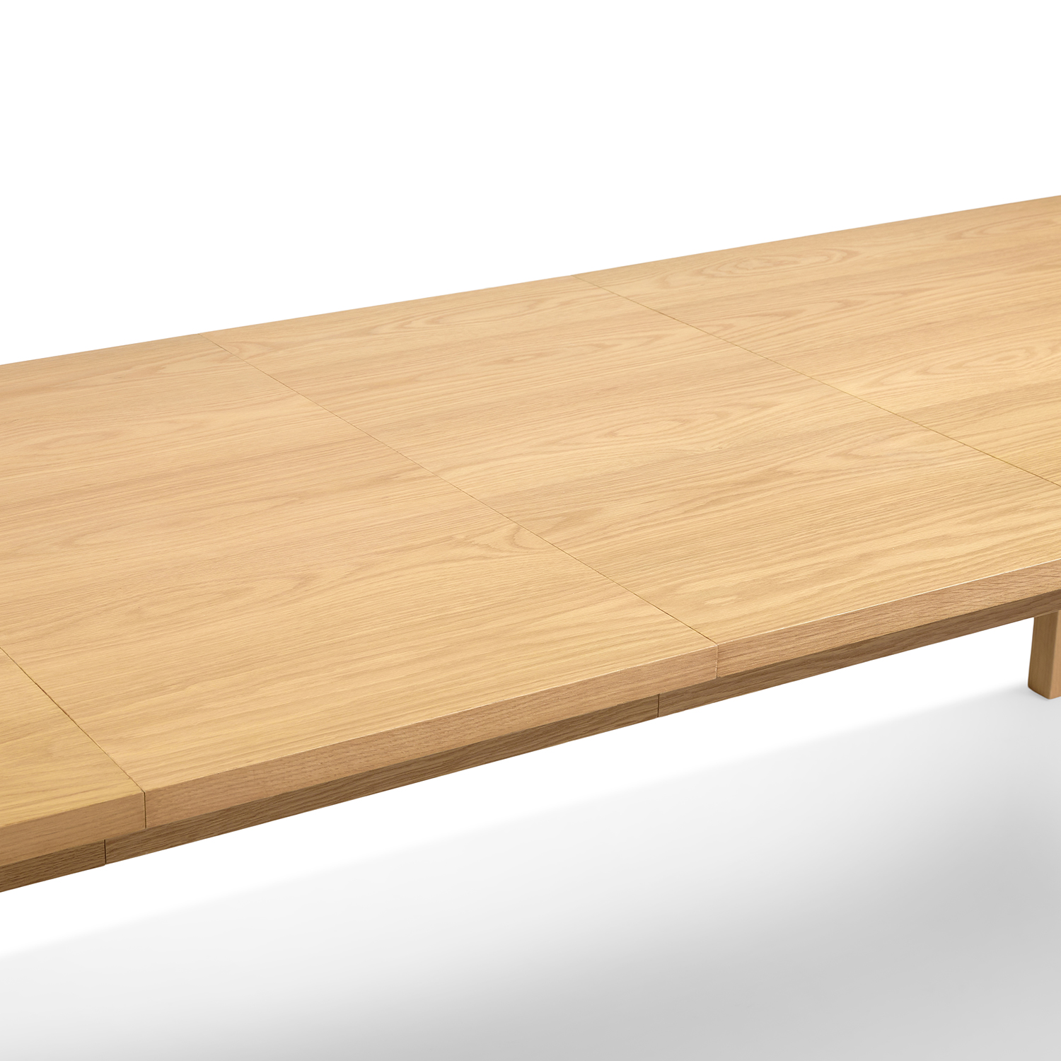 Dako Natural Oak Wood Extendable Dining Table, Japandi Style | Article