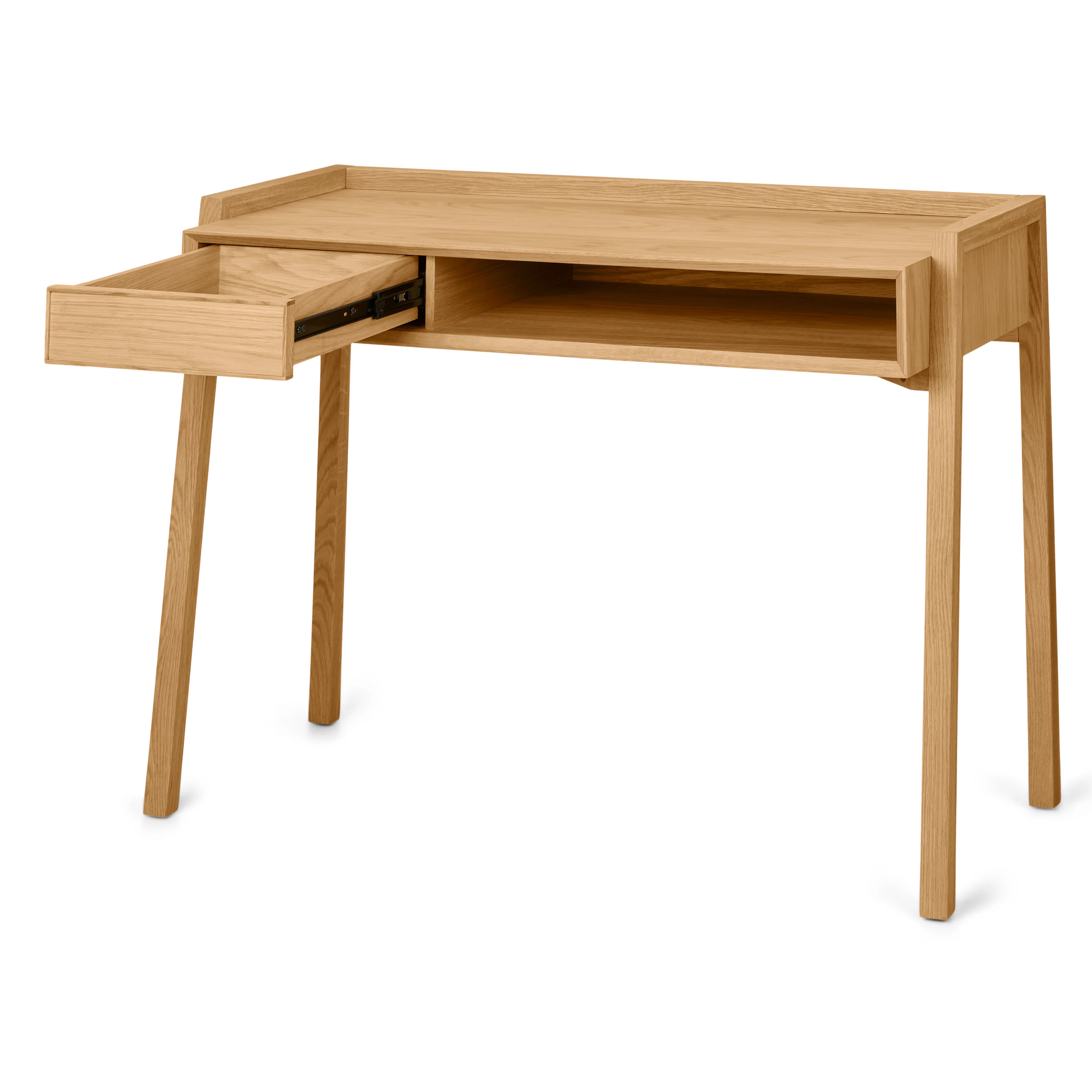 Fantol 43.25" Natural Oak Desk - Stylish & Functional