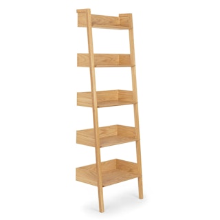 Fantol 26.5" Narrow Bookcase - Natural Oak