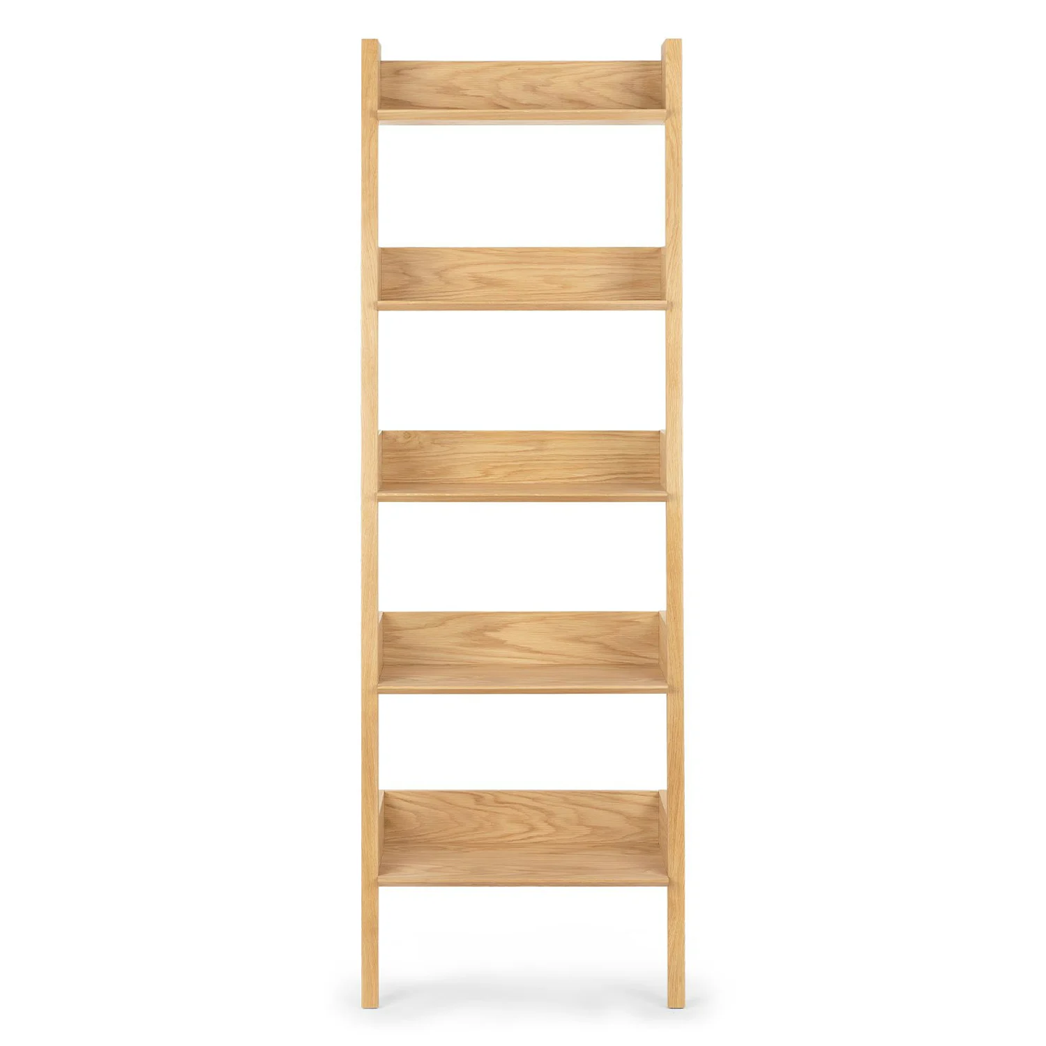 Fantol 26.5" Narrow Shelving Unit - Natural Oak