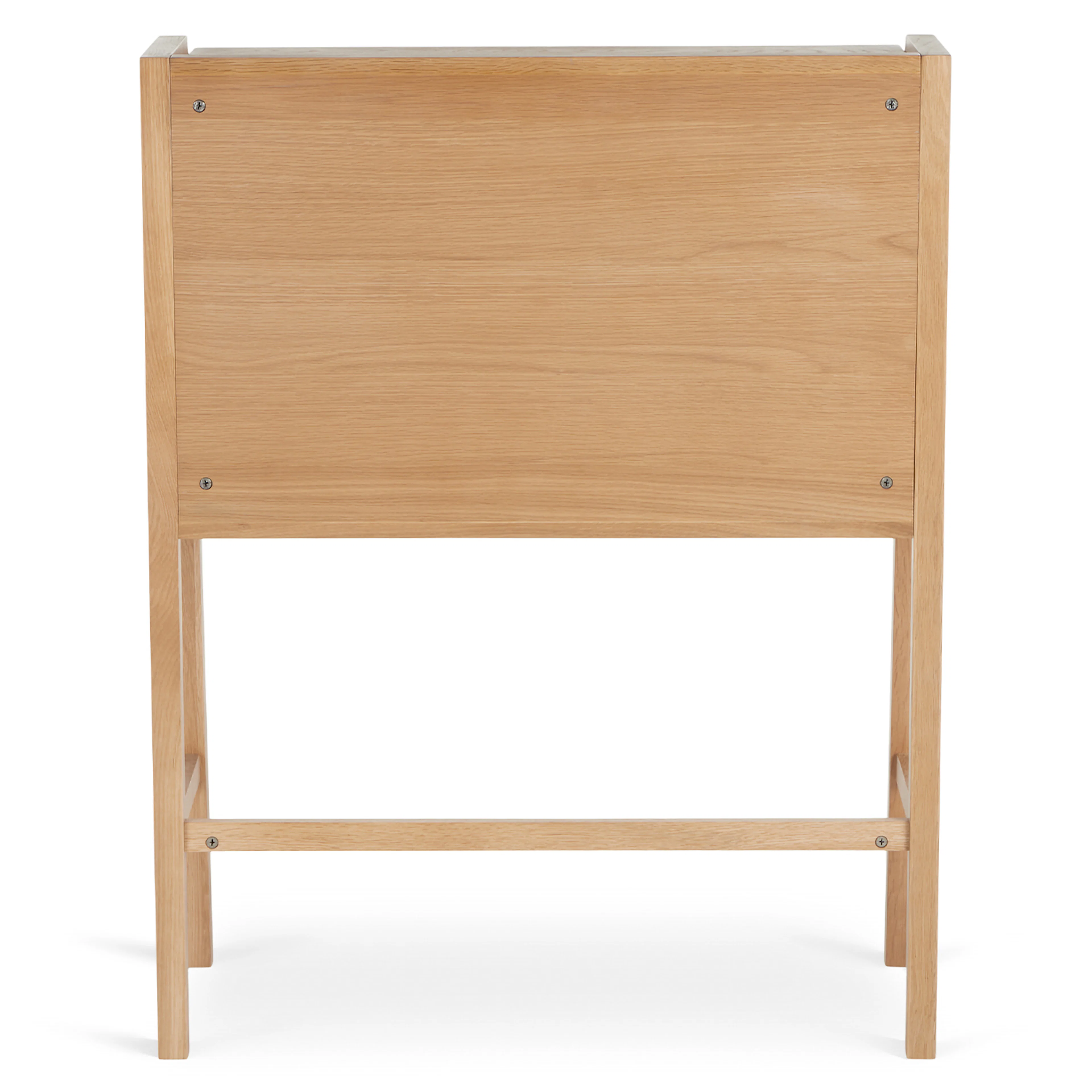 Fantol 35.5" Natural Oak Cabinet Desk - Stylish & Functional