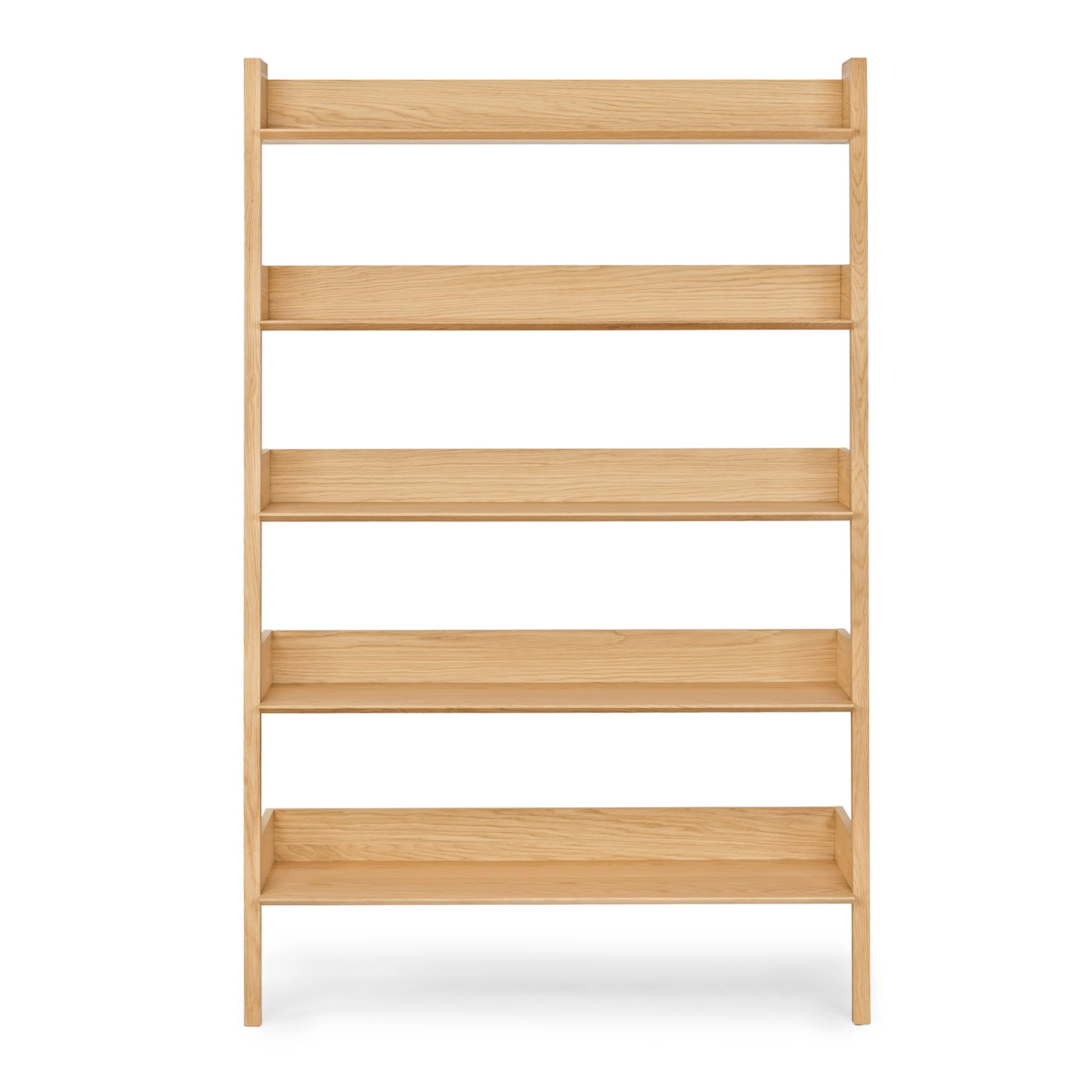 Fantol 51.5" Shelving Unit, Wide - Natural Oak