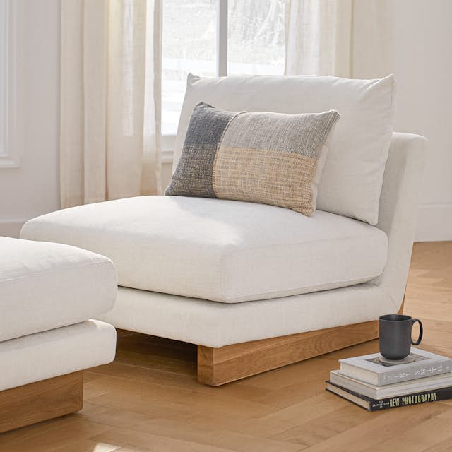 Kalok 34" Lounge Chair - Buckler Ivory