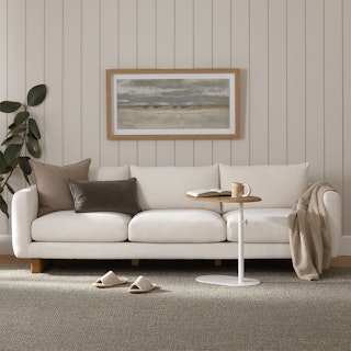 Kalok 92" Sofa - Buckler Ivory