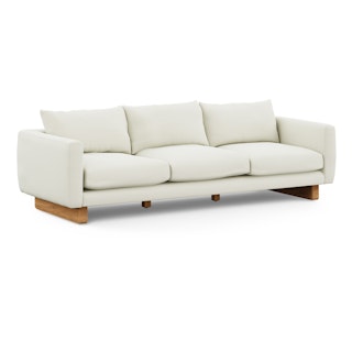 Kalok 92" Sofa - Buckler Ivory