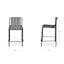 The Sarek Outdoor Bar Table x Counter Stool Bundle - Gallery View 1 of 6.