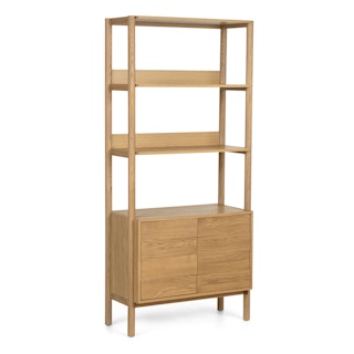 Merto 33" Bookcase - Natural Oak