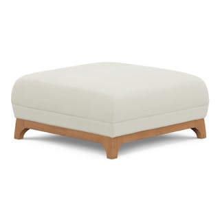 Ceni 35" Ottoman - Buckler Ivory