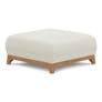 Ceni 35" Ottoman - Buckler Ivory