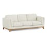 Ceni 83" Sofa - Buckler Ivory